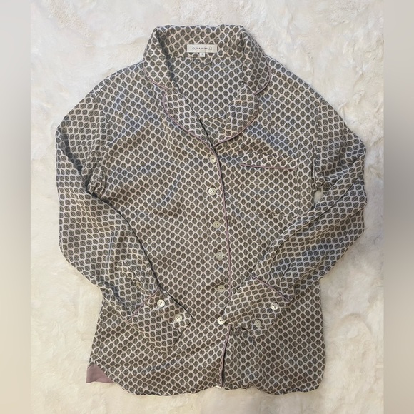 Olivia von Halle silk top - Picture 3 of 10